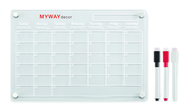 Magnetic acrylic planner Planit