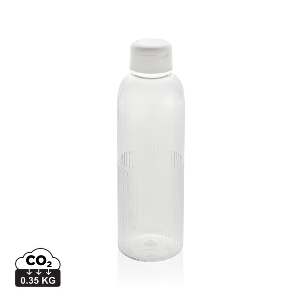 Nepropustná láhev na vodu Ripple z RCS RPET 750 ml - Bílá