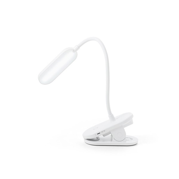 NESBIT II. Lampe portative en ABS (65% rABS) - Blanc