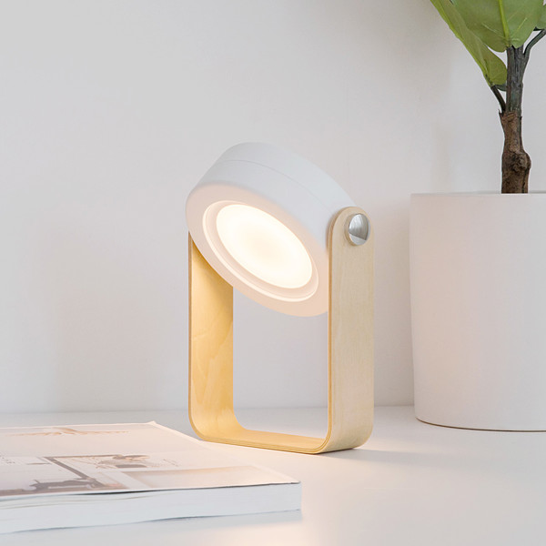 Portable LED lamp with lantern