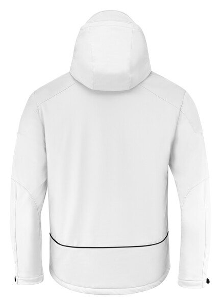 Printer Skeleton Softshell Jacket White 4XL