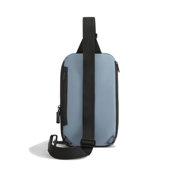 Urban wasserabweisender Sling-Bag - Blau / Grau