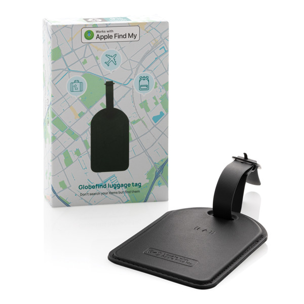 Globefind Dual RCS luggage tag with worldwide locating