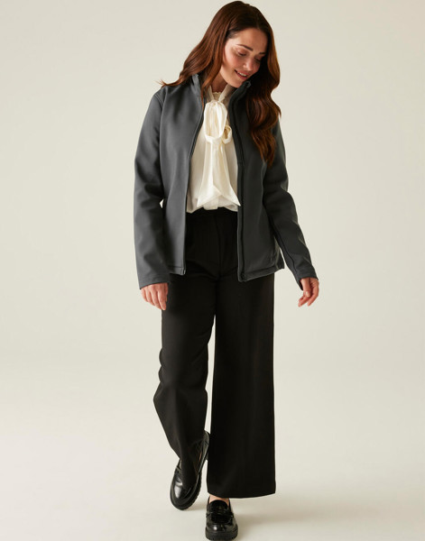 Women's Ablaze Printable Softshell - Black / Black / 12 (38)