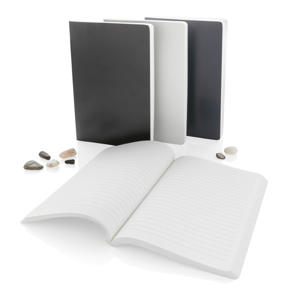 XD stone paper notebook A5, 170 g/m² - Black
