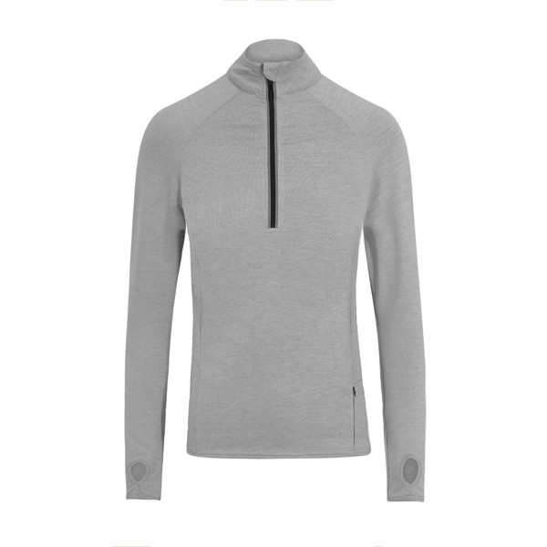 Cool Flex 1/2 Zip Top - Silver Grey / 2XL