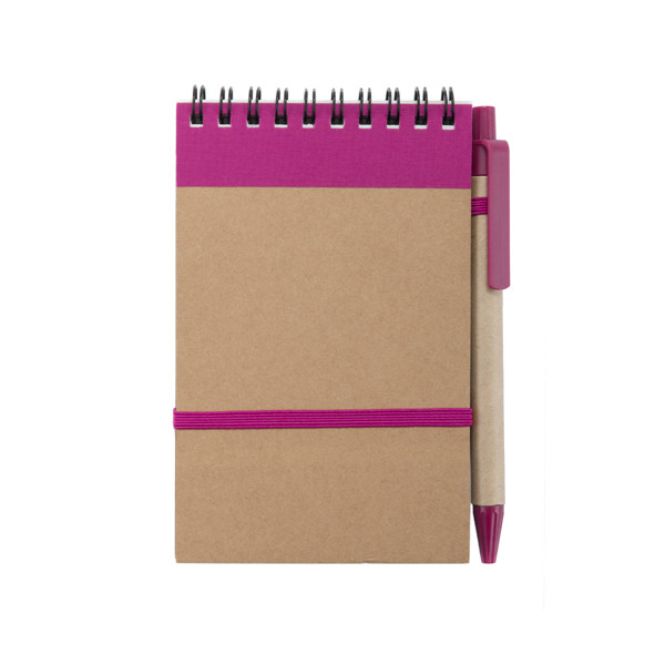 Taccuino Ecocard - Fucsia