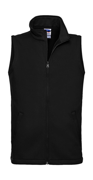 Men's Smart Softshell Gilet - Black / S