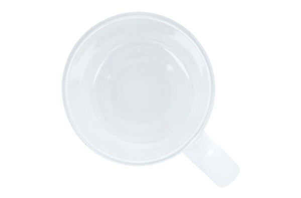 Mallorca subli frosted glass mug 335ml