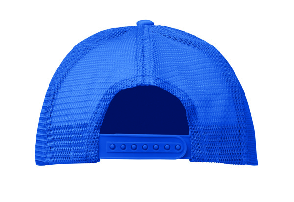 Cappello trucker a 5 pannelli Bubble - Blu Royal