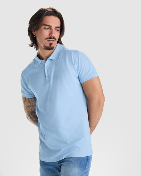 Star Polo Shirt - Rosette / XXL
