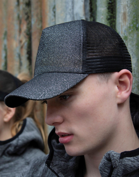New York Sparkle Cap - Silver / ONE SIZE