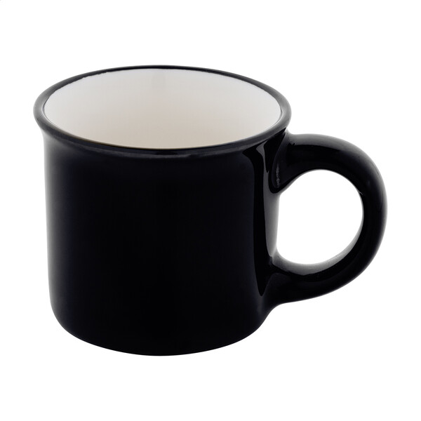 Mini Vintage Hrnček Woodstock Mini - Black