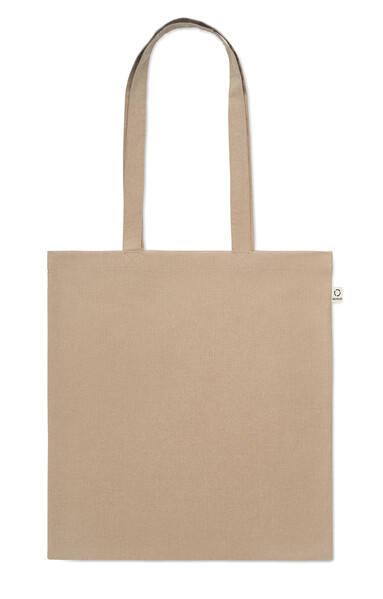 Sac shopping en coton recyclé Viveka Colour - Kaki