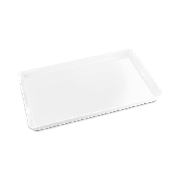 MINI PLATEAU 25X15X2 CM - Blanc