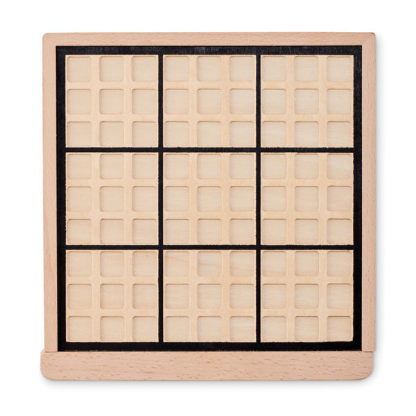 MB - Wooden sudoku board game