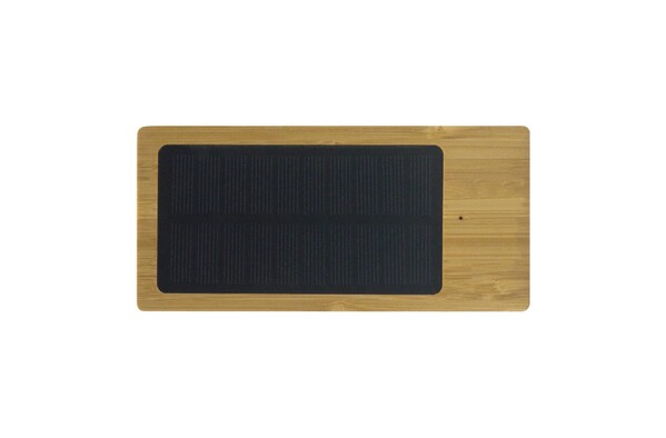 Powerbank bambou solaire 8000mAh