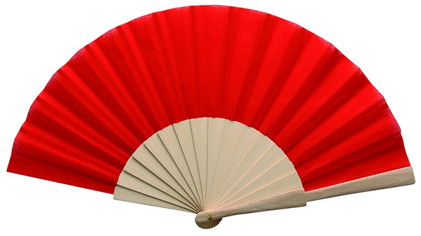 Hand Fan Folklore - White