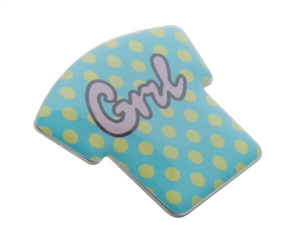 Badge en métal Trick