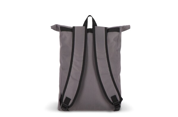 R-PET 600D Rolltop-rygsæk 20L - Grå