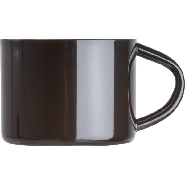 MADDALENA Pohár na espresso z nehrdzavejúcej ocele 80ml - Black