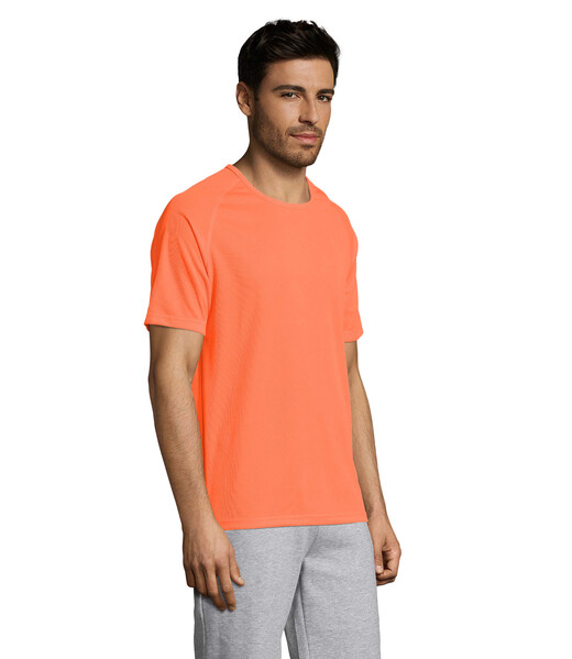 SPORTY T-shirt homem - Laranja Neon3XL