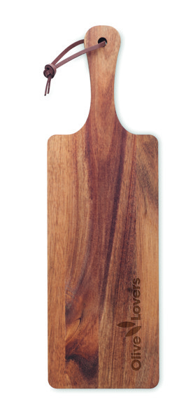 Cibo serving board acacia wood, 385x110 mm