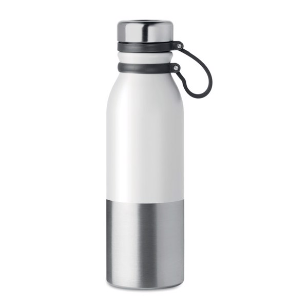 Double wall flask 600 ml Iceland - White