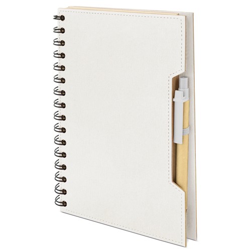 CADERNO A5 COM CANETA ECO "GREEN LIFE" -