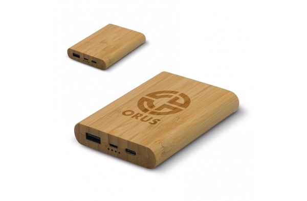 Powerbank bamboo 5000mAh