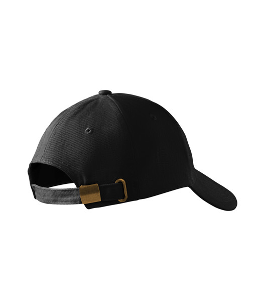 Čepice Unisex Malfini® 6P - Černá / nastavitelná