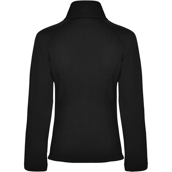 Antartida women's softshell jacket - Solid Black / 2XL