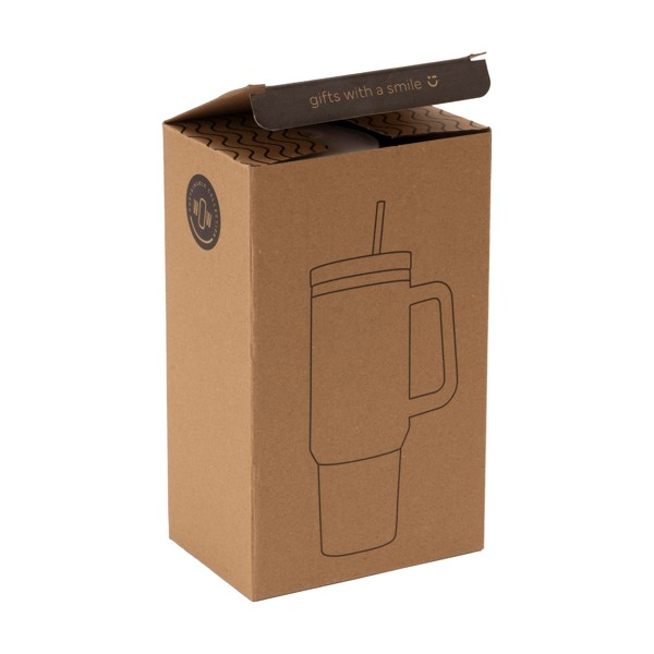 Rhino RCS Recycled Steel Cup 900 ml - Blanc