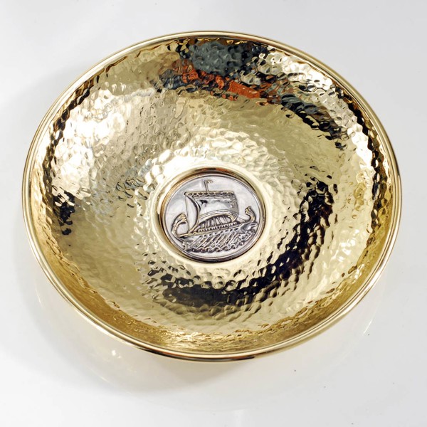 ΠΙΑΤΑΚΙ ΣΦΥΡΗΛΑΤΟ ΜΕΣΑΙΟ ΜΕ ΕΝΘΕΤΟ ΝΟΜΙΣΜΑ (ΤΡΙΗΡΗ) – 161SH21Μ