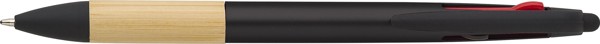 ABS 3 Color ink ballpen Malachi - Black