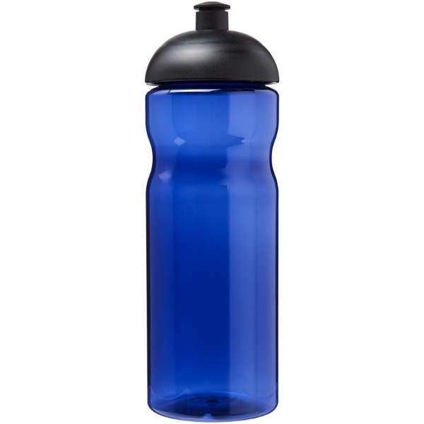 Sportovní láhev s kupolovitým víčkem H2O Eco 650 ml - Modrá / Černá
