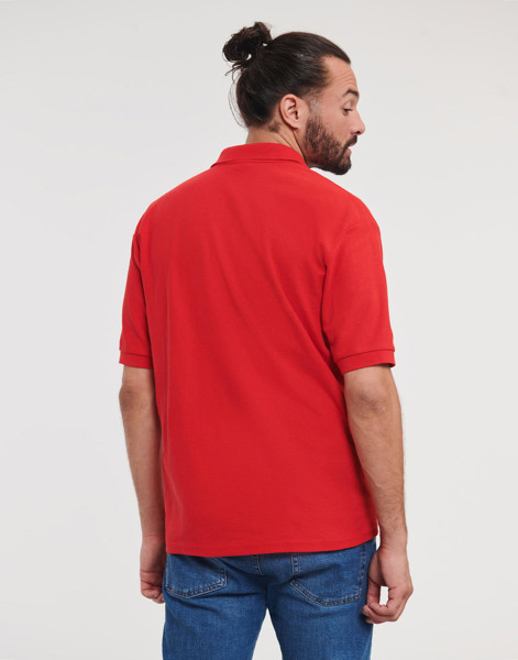 Men's Classic Polycotton Polo - White / L