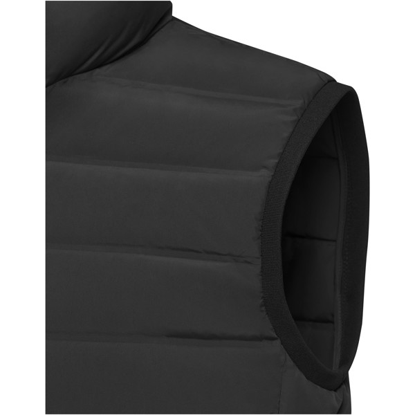 Caltha men's insulated down bodywarmer - Solid Black / XS