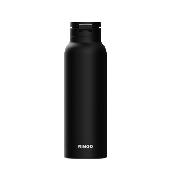 RINGO Pro MagSafe® Waterbottle w Magnetic Booster Ring 710ML - Black
