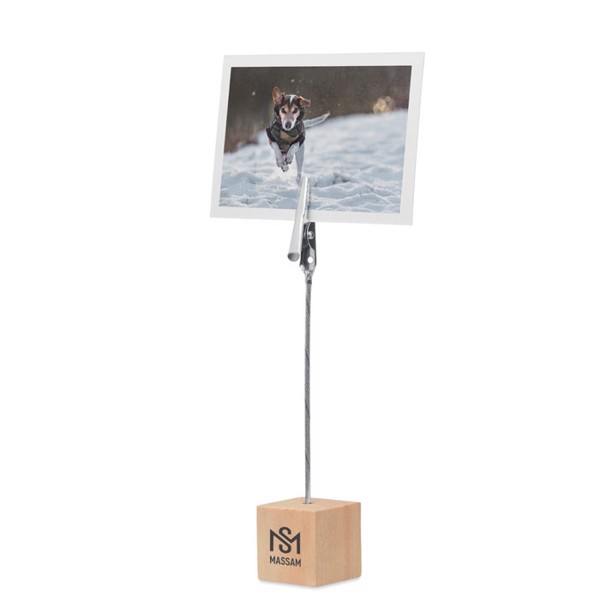 Klip holder i fyrtræ Hello Clip