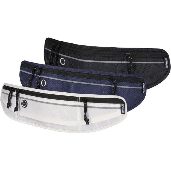 Ceinture de course Varyon en matériaux recyclés certifiés GRS - Marine