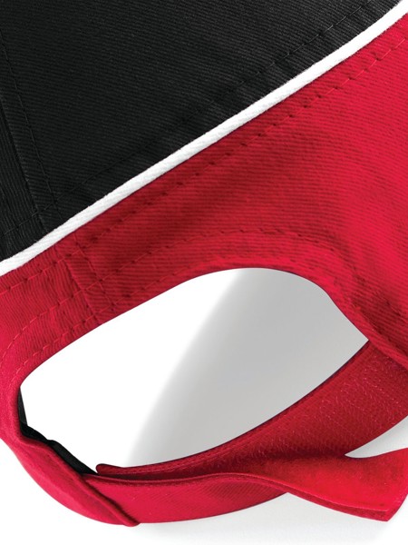 Teamwear Competition Cap - Black / Classic Red / White
