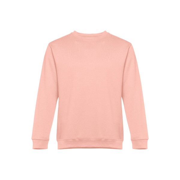 THC DELTA. Sweat unisexe en coton et polyester - Rose Saumon / S