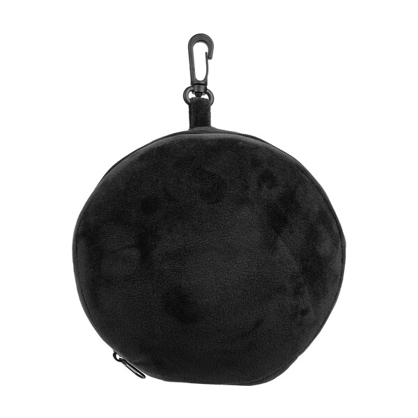 Travel pillow Leontine | 2-in-1 with eye mask - black