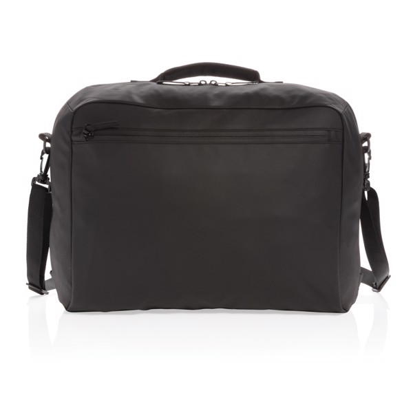 Fashion black 15.6" laptop bag PVC free