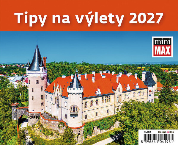 Stolní kalendář MiniMax Tipy na výlety