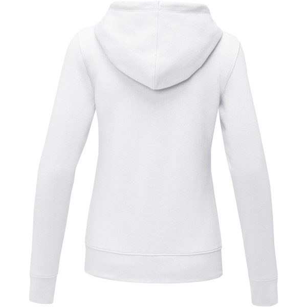 Sweat à capuche zippé Theron pour femme - Blanc / XL