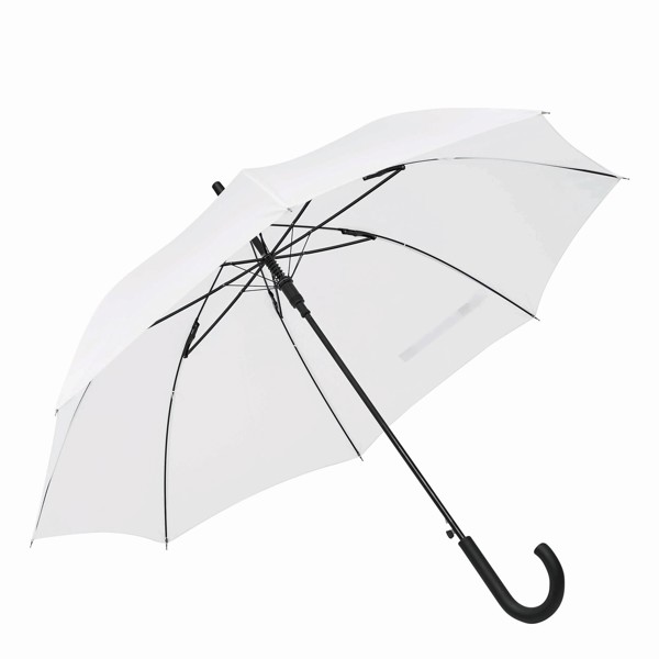 Automatic Windproof Stick Umbrella Wind - White