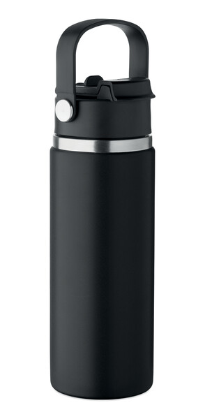 Dvojstenná fľaša 500 ml Suma Grip - Čierna