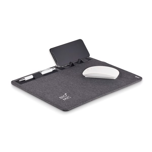 MB - RPET mouse mat charger 15W Superpad